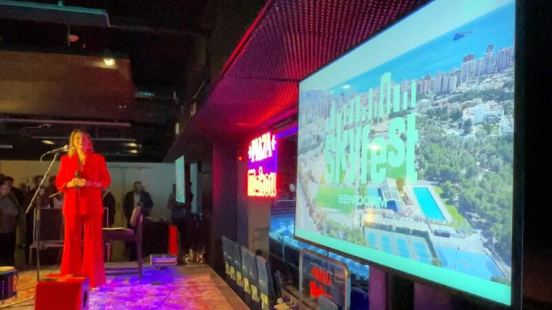 SkyFest Benidorm presents its event venue in Madrid, which will open this summer with a capacity for up to 25,000 spectators