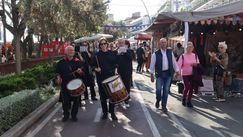 Elche Park is once again transformed into a medieval market for the celebration of the Charter of Settlement