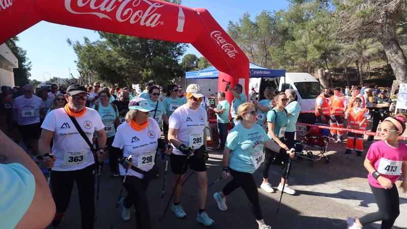 Més de mig miler de participants en la setena edició del Cross Solidari del Doble Amor