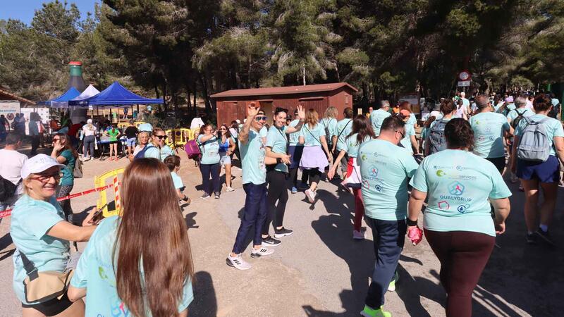 Més de mig miler de participants en la setena edició del Cross Solidari del Doble Amor
