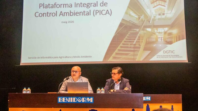 The Valencian government presents a new platform in Benidorm to monitor air quality in real time