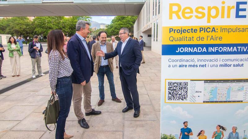 The Valencian government presents a new platform in Benidorm to monitor air quality in real time