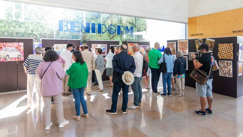 The municipal Espai d’Art hosts the exhibition ‘Cho-kollages’ by Juana Martínez