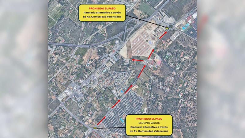 Benidorm inicia el dilluns les obres per a duplicar el carril bici i millorar la seguretat viària en l