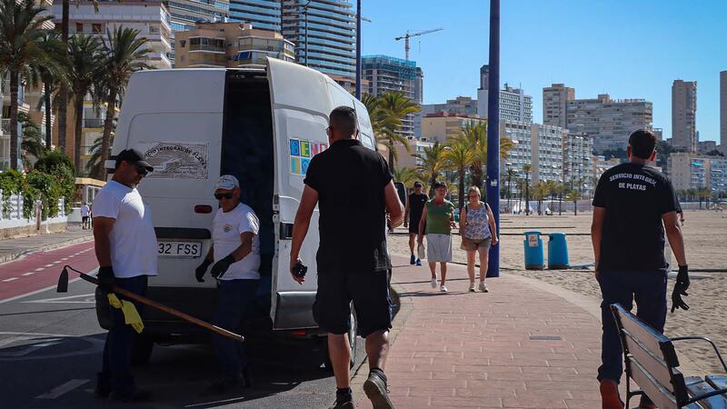 Benidorm realitza un simulacre per a posar en pràctica el protocol enfront d