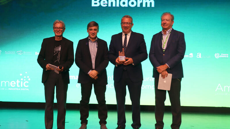 The Digital Tourist awards recognize Benidorm for the Smart Cube digital platform