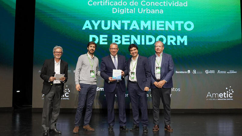 The Digital Tourist awards recognize Benidorm for the Smart Cube digital platform