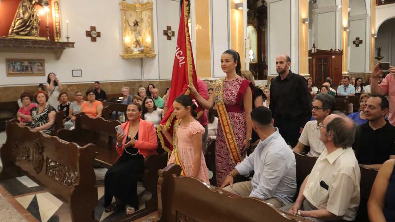 La Unió Musical de Benidorm avança en els actes del seu Centenari amb la benedicció del nou estendard