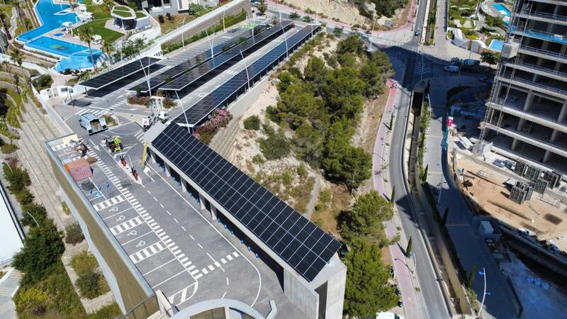 Benidorm finalitza la instal·lació solar fotovoltaica de l