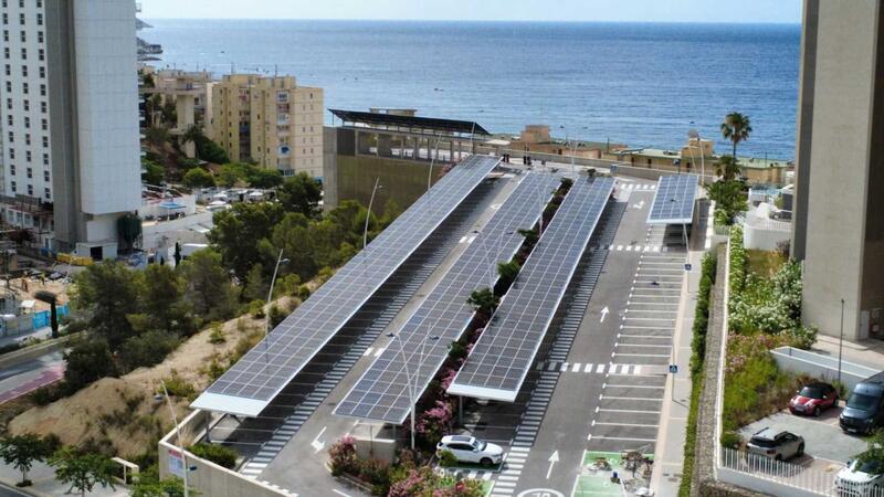 Benidorm finalitza la instal·lació solar fotovoltaica de l