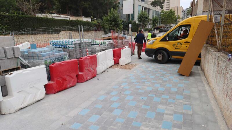 Benidorm abre este fin de semana al tráfico la avenida Montecarlo y retomará las obras en septiembre