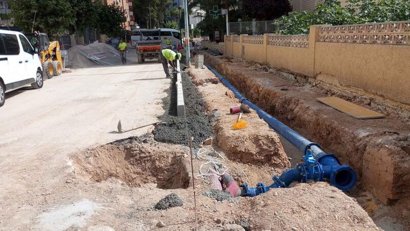 Benidorm abre este fin de semana al tráfico la avenida Montecarlo y retomará las obras en septiembre