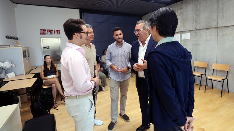 Benidorm concita a un centenar de jóvenes músicos de toda Europa en el XXXVII Curso Internacional de Música