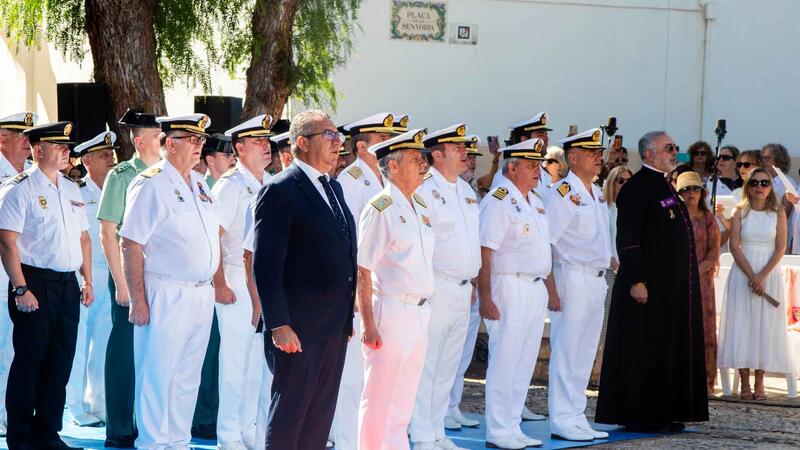 Benidorm rinde homenaje a los Caídos en la Mar y al Arma Submarina en el aniversario de la batalla de Santiago de Cuba