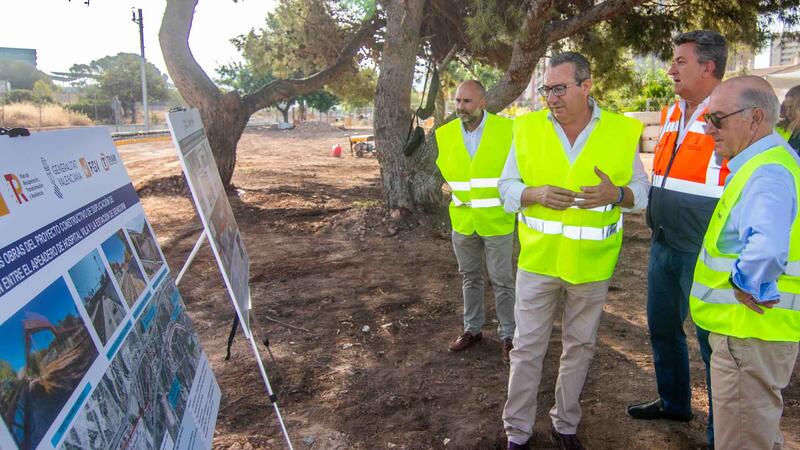 La tranviarización y duplicación de la vía del TRAM incorporará tres nuevos cruces semafóricos y un paso de vehículos de emergencia