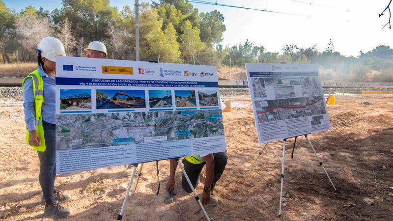 La tranviarización y duplicación de la vía del TRAM incorporará tres nuevos cruces semafóricos y un paso de vehículos de emergencia