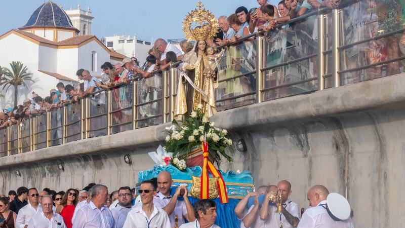 Virgen del Carmen festival brings together thousands of people in Benidorm for its maritime tradition celebrations