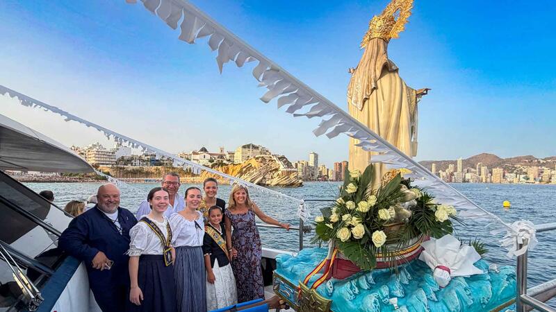  Virgen del Carmen festival brings together thousands of people in Benidorm for its maritime tradition celebrations