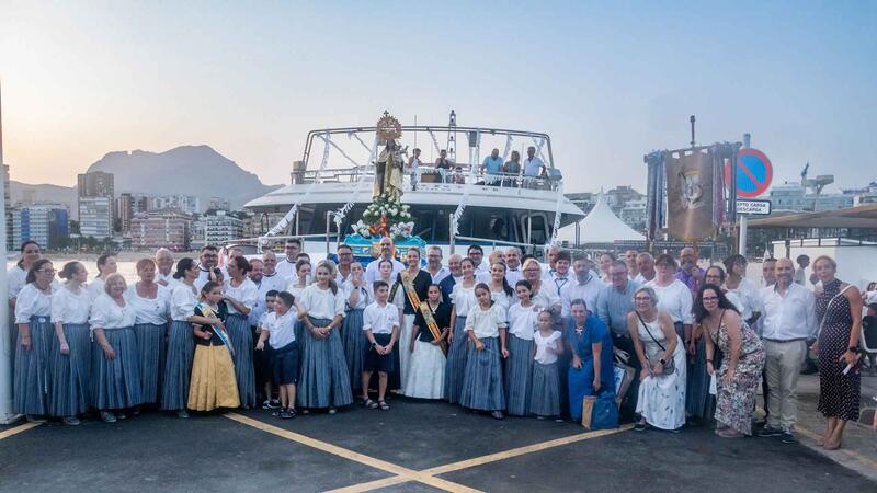  Virgen del Carmen festival brings together thousands of people in Benidorm for its maritime tradition celebrations