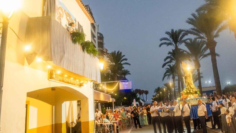  Virgen del Carmen festival brings together thousands of people in Benidorm for its maritime tradition celebrations