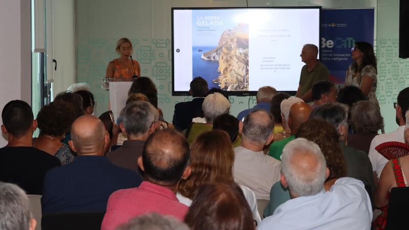 Benidorm presenta ‘La Serra Gelada. Un paisatge cultural mil.lenari’, un libro que explica su influencia en el desarrollo humano de la zona  