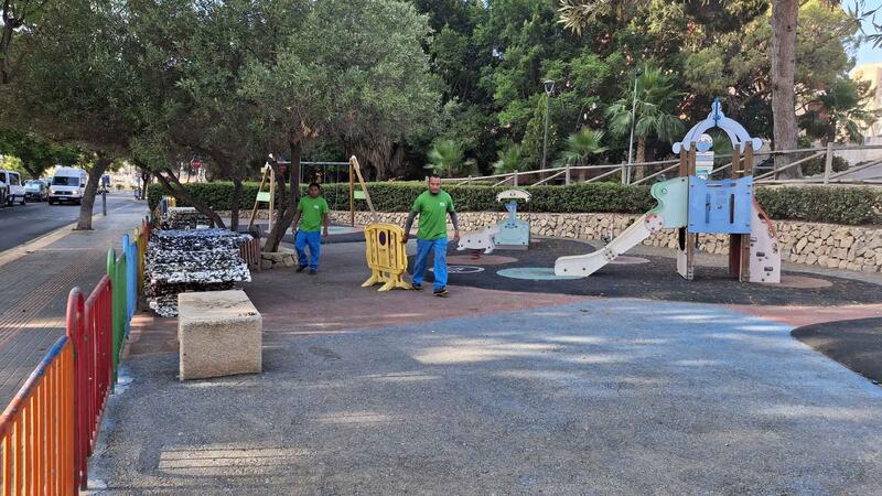 Benidorm replaces safety surfacing in four children’s playgrounds to improve protection for minors