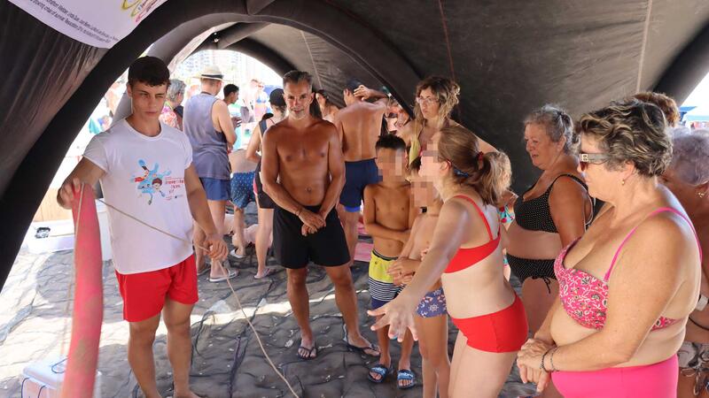 La campaña ‘¡Prevenidos, listos, ya!’ llega a la playa de Levante