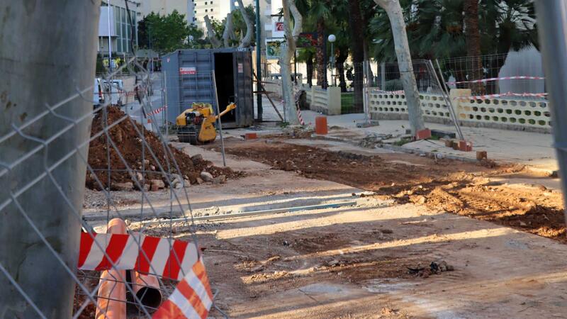 Benidorm to resume tomorrow the comprehensive infrastructure renewal works on Avenida Montecarlo
