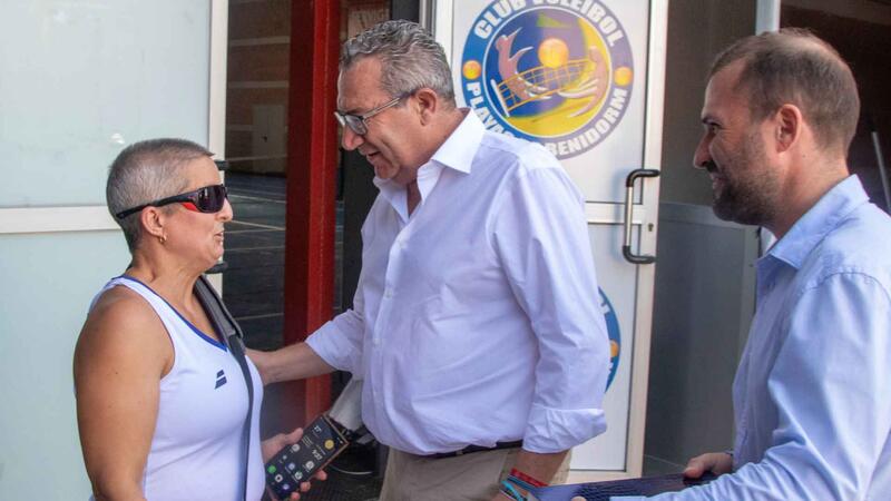 Des de hui i fins dissabte, Benidorm acull el seu primer torneig Blind Tennis femení