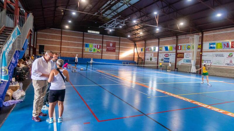 Des de hui i fins dissabte, Benidorm acull el seu primer torneig Blind Tennis femení