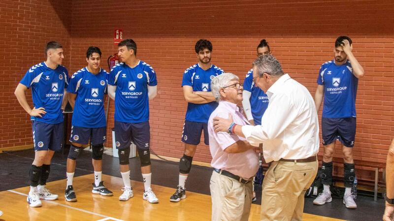 El Servigroup Benidorm aspira a «un passet més» en el seu segon any en la Superliga Masculina de Voleibol