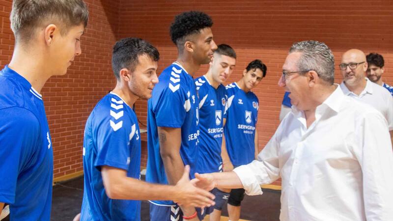 El Servigroup Benidorm aspira a «un passet més» en el seu segon any en la Superliga Masculina de Voleibol