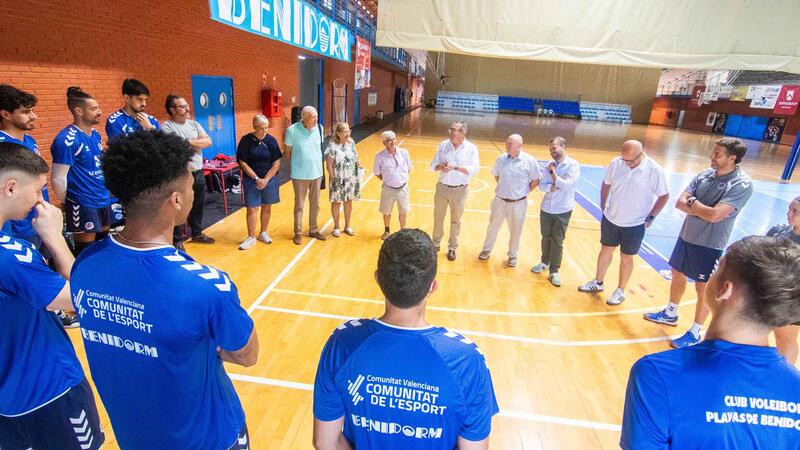 El Servigroup Benidorm aspira a «un passet més» en el seu segon any en la Superliga Masculina de Voleibol