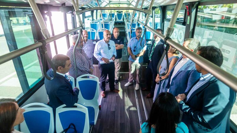 La flota de transporte urbano de Benidorm incorpora seis nuevos autobuses con tecnología híbrida ligera