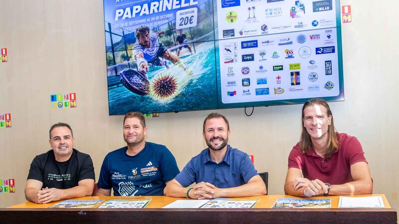 El Palau d’Esports vuelve a acoger el Open de pádel de la penya Paparinell