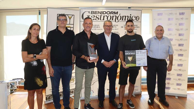Camarote Club con ‘Puig d’Amaltea’ se alza con el premio del ‘V Concurso de Cocktails’ de Benidorm