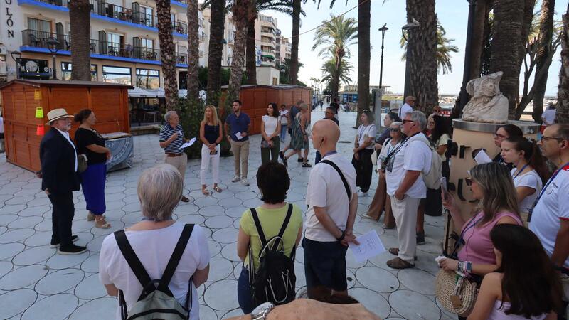 Benidorm recorre els llocs de la ciutat que van inspirar a Sylvia Plath