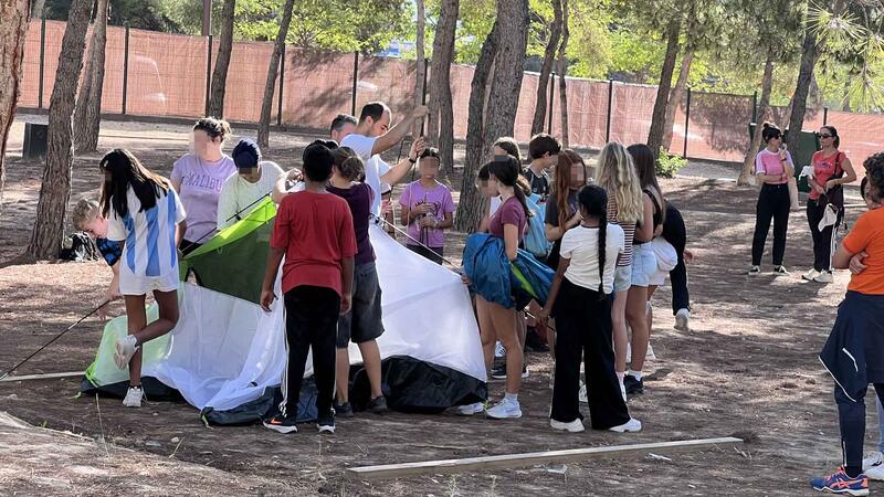 Juventud organiza una actividad con alumnado de Secundaria en las nuevas instalaciones del Parc Séquia Mare