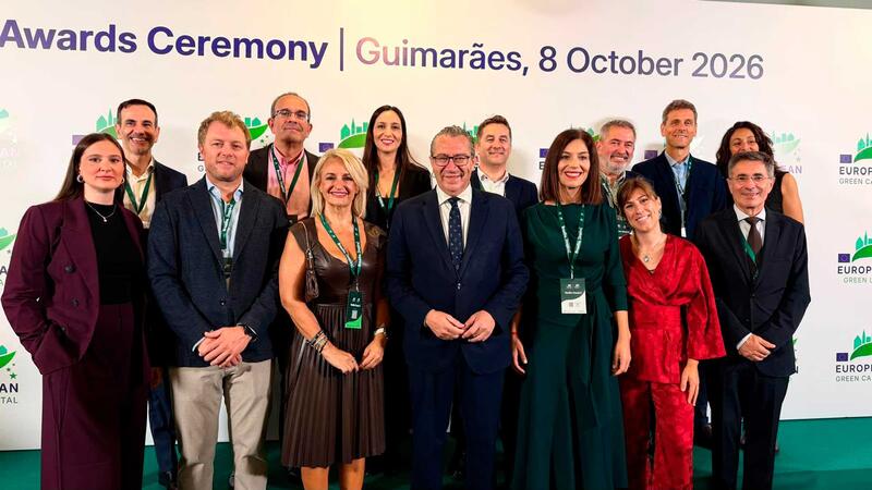 Benidorm se alza en Portugal con el premio European Green Leaf y representará a las ciudades verdes de la UE en 2028
