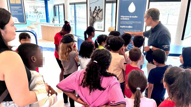 El Centre d'Interpretació de la Séquia Mare rep les primeres visites d'escolars