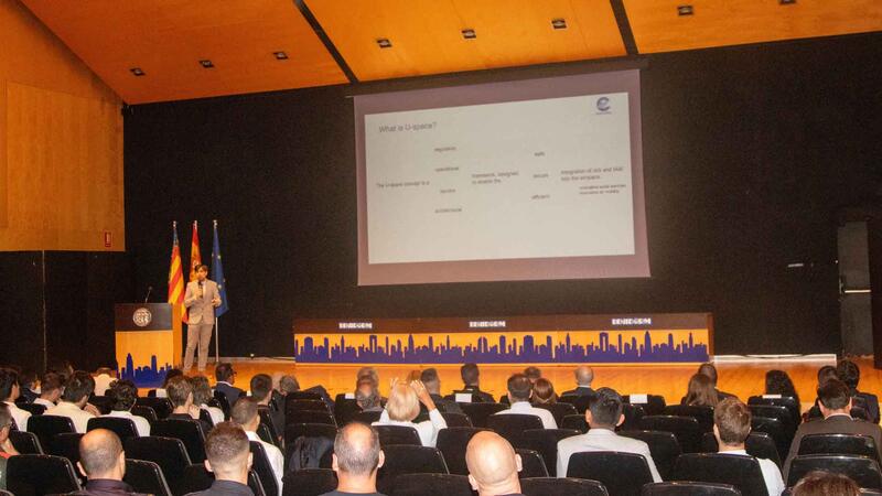 Benidorm acoge una jornada sobre el uso de drones y la gestión del espacio aéreo con los principales operadores del sector
