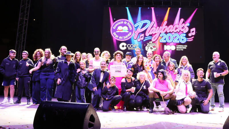 Las peñas L’Animalà, El Parotet y Malfaeners, ganadoras del Concurso de Playbacks Adulto e Infantil