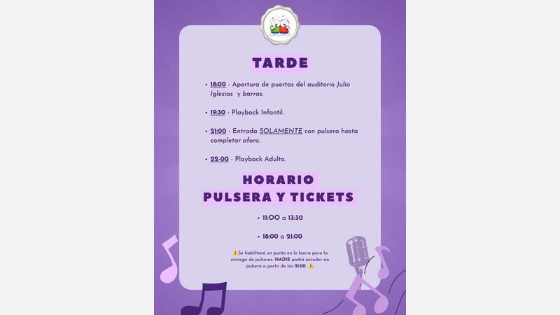 DIA DE LES PENYES - HORARI DE VESPRÀ/NIT