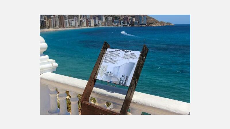 El Castell de Benidorm cuenta ya con paneles sobre la historia del emplazamiento