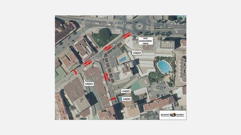 Benidorm apertura mañana la práctica totalidad de zonas peatonales de la Plaza de la Hispanidad