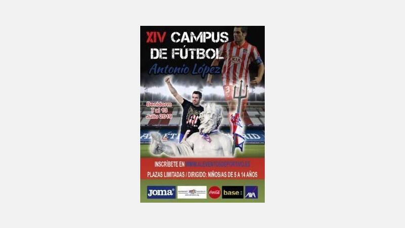 La XIV Edición del Campus de Fútbol masculino y femenino ‘Antonio López’ contará en julio con más de 200 inscritos