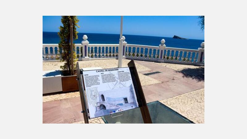 El Castell de Benidorm cuenta ya con paneles sobre la historia del emplazamiento