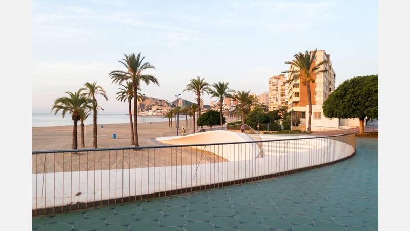 Passeig de ponent. Zona verd