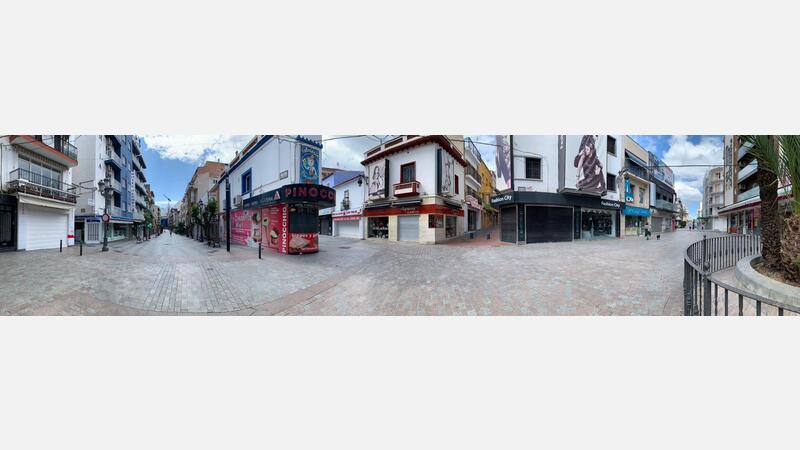 Panorámica plaza de la Cruz