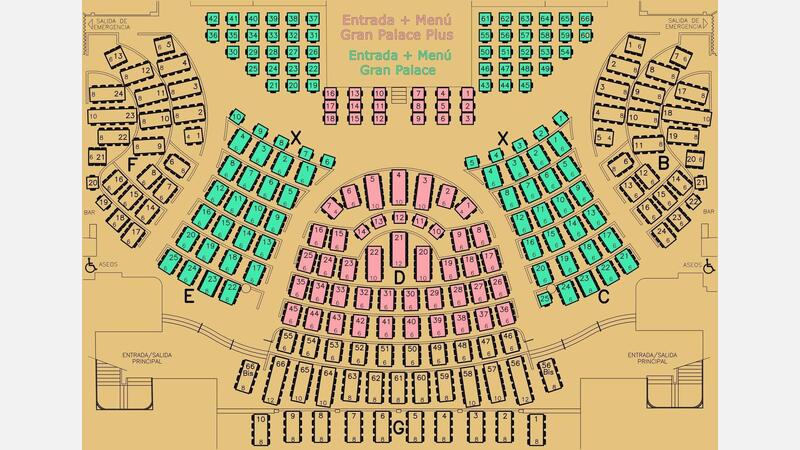 Benidorm Palace. Plano
